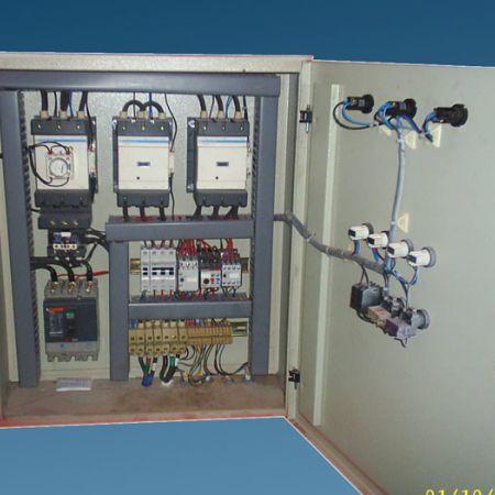 Hurda Ezme Makina Otomasyonu Güç Devresi